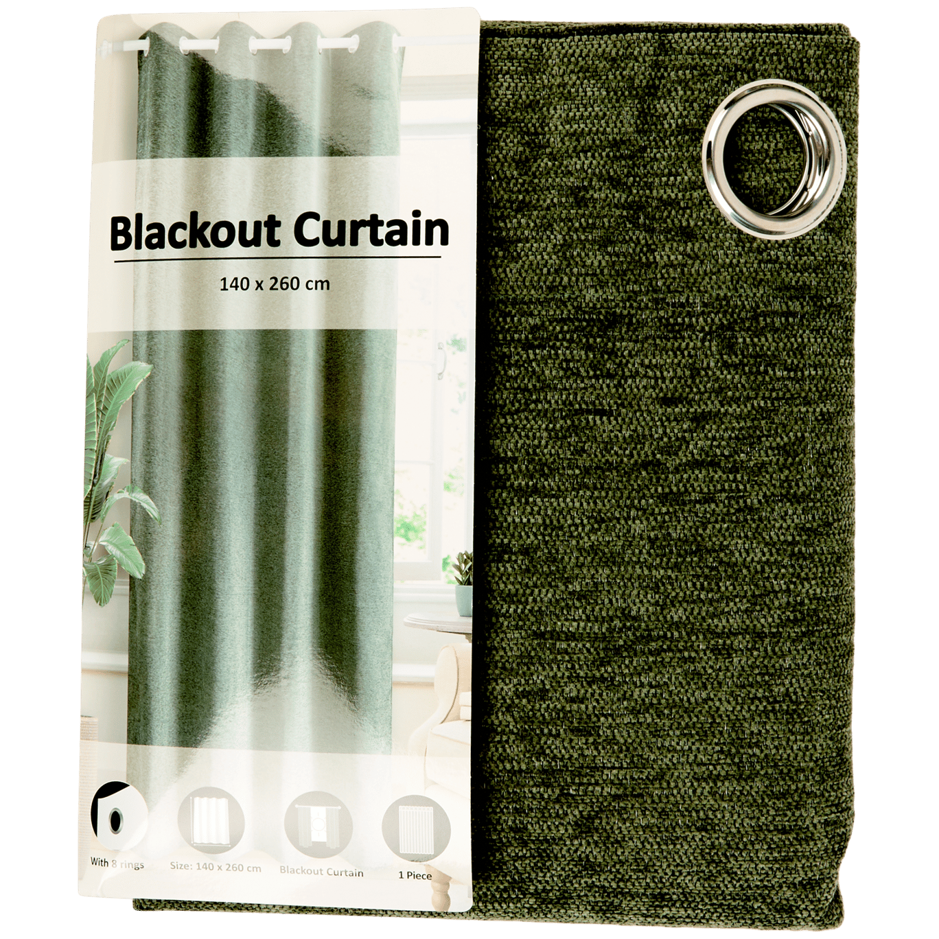 Rideau occultant Polyester | Action FR