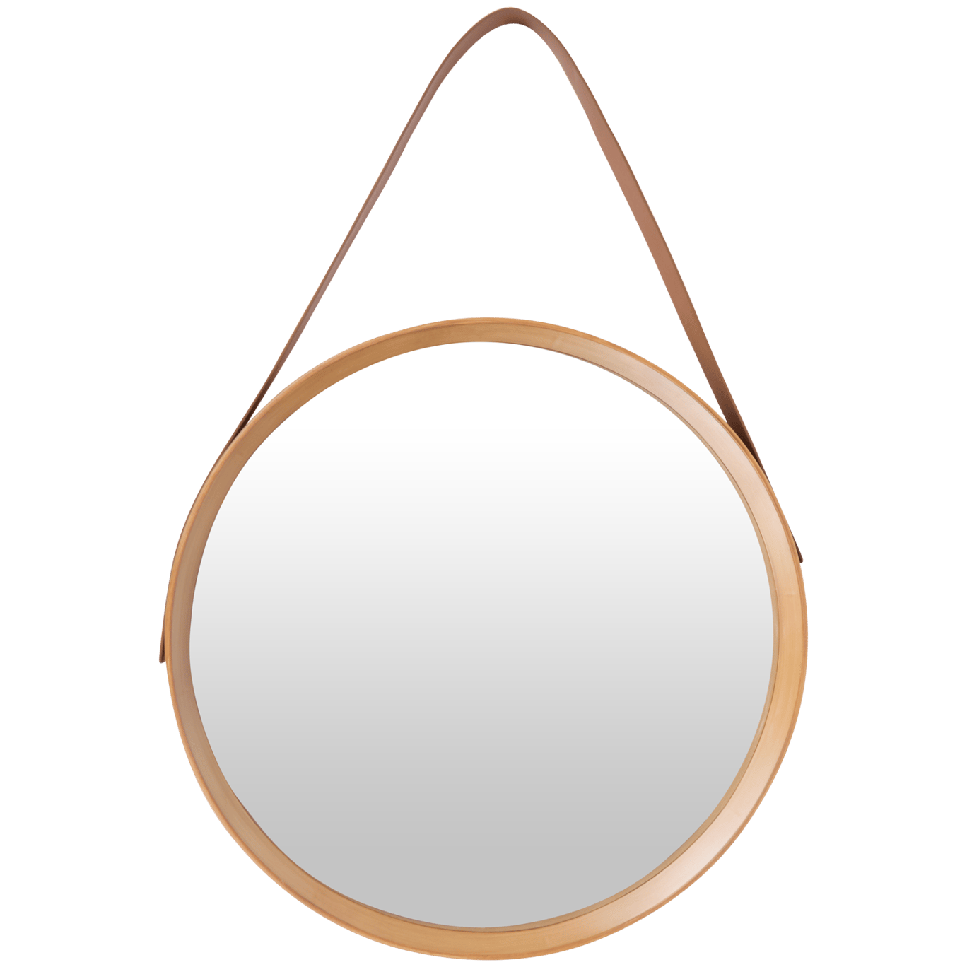 Miroir avec boucle en similicuir Studio Home