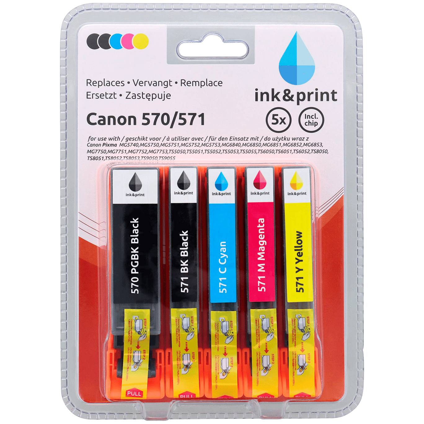 Geruststellen klif Consequent Ink & Print inktcartridges | Action.com