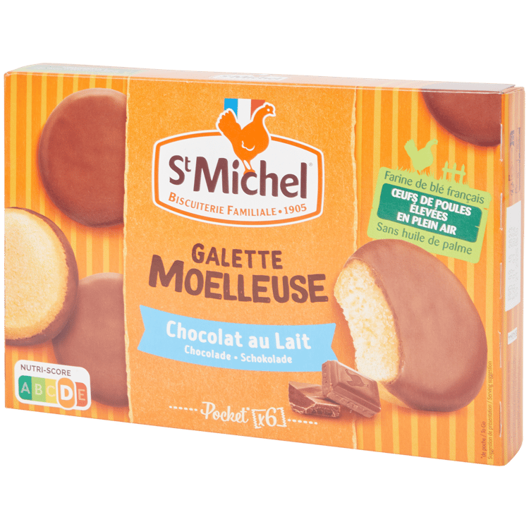 Gâteaux chocolat au lait St. Michel