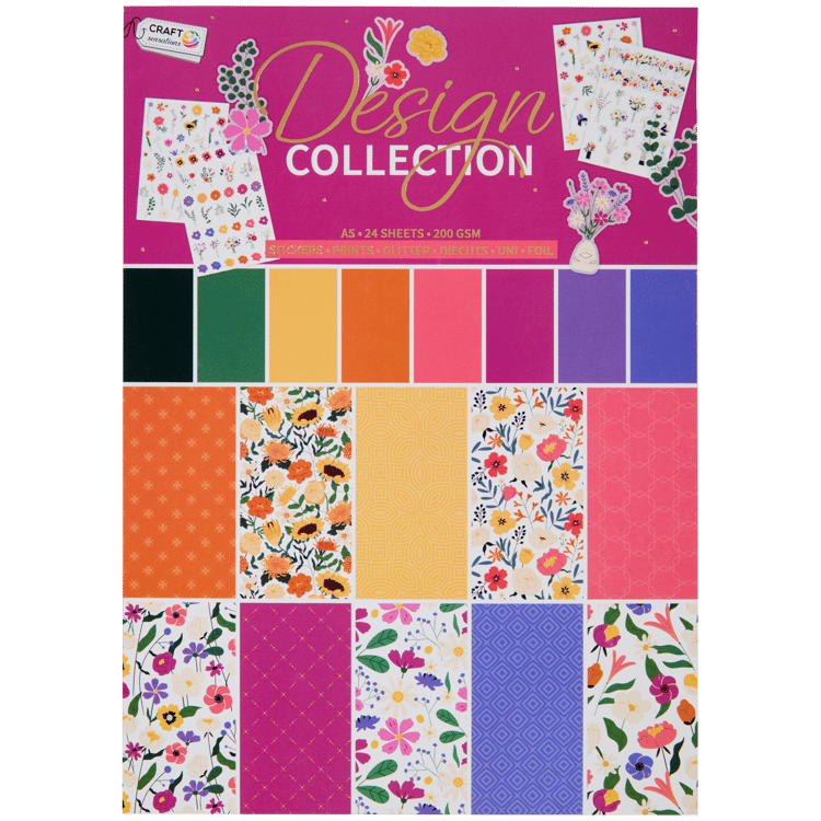 Craft Sensations knutselpapierblok A5