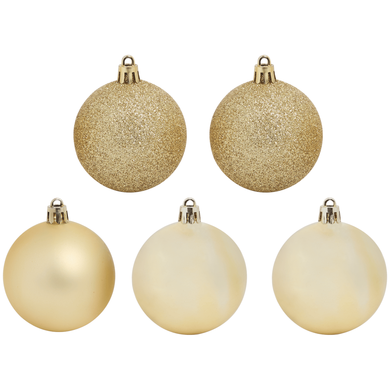 Boules de Noël en plastique