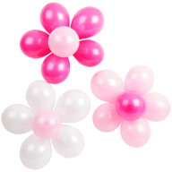 Avec bloemen-ballonnenset