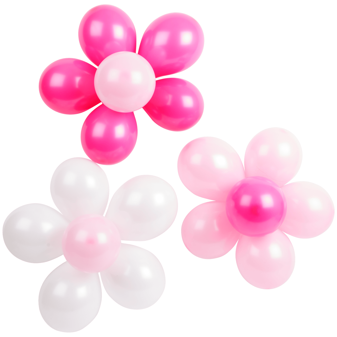 Set de globos de flores Avec