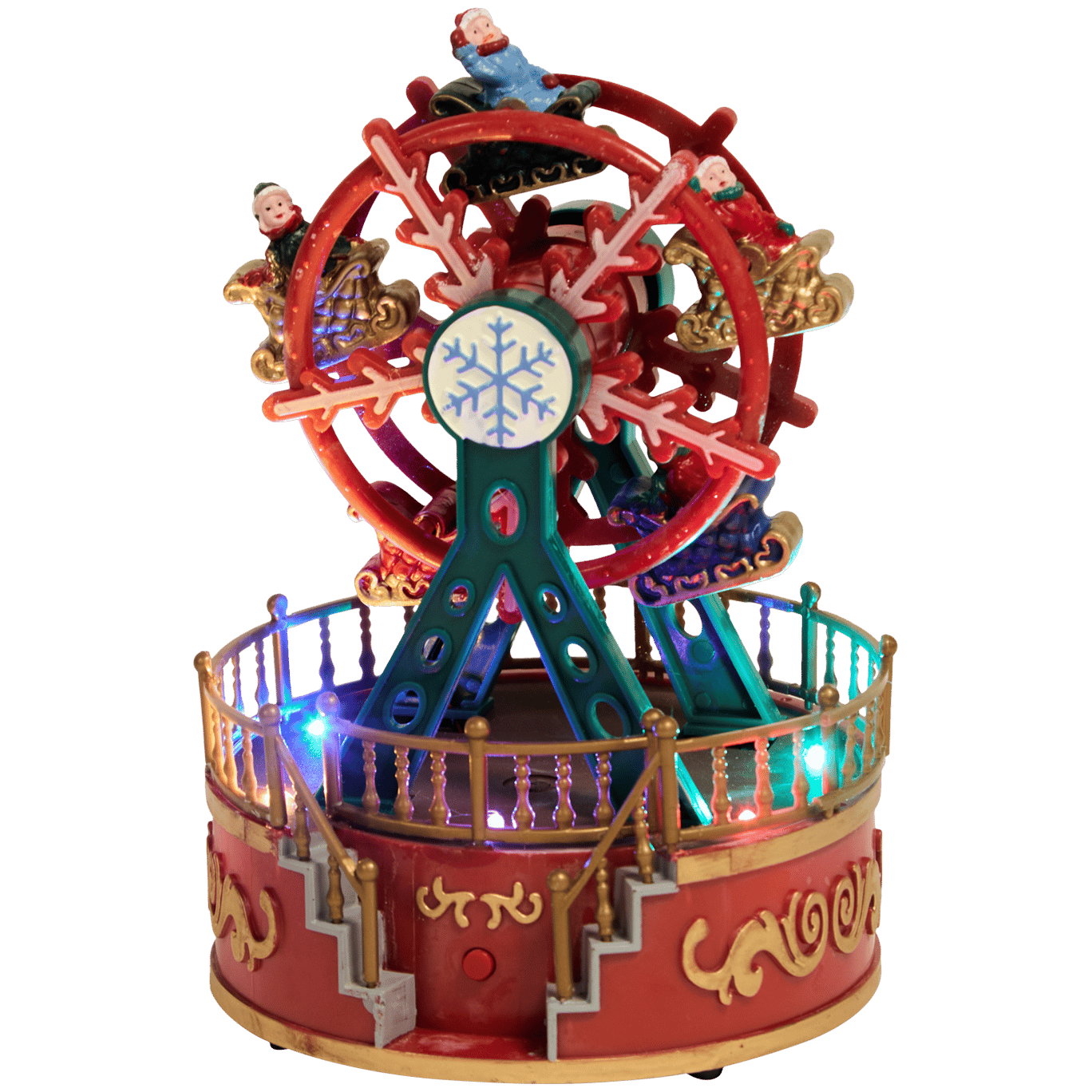 Grande roue ou manège de Noël Magic Village