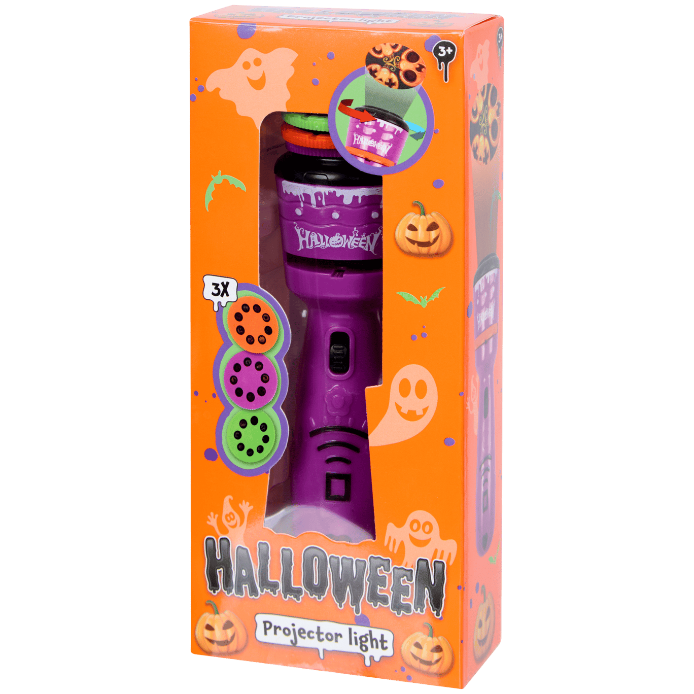 Torcia di Halloween con proiettore Craft Universe