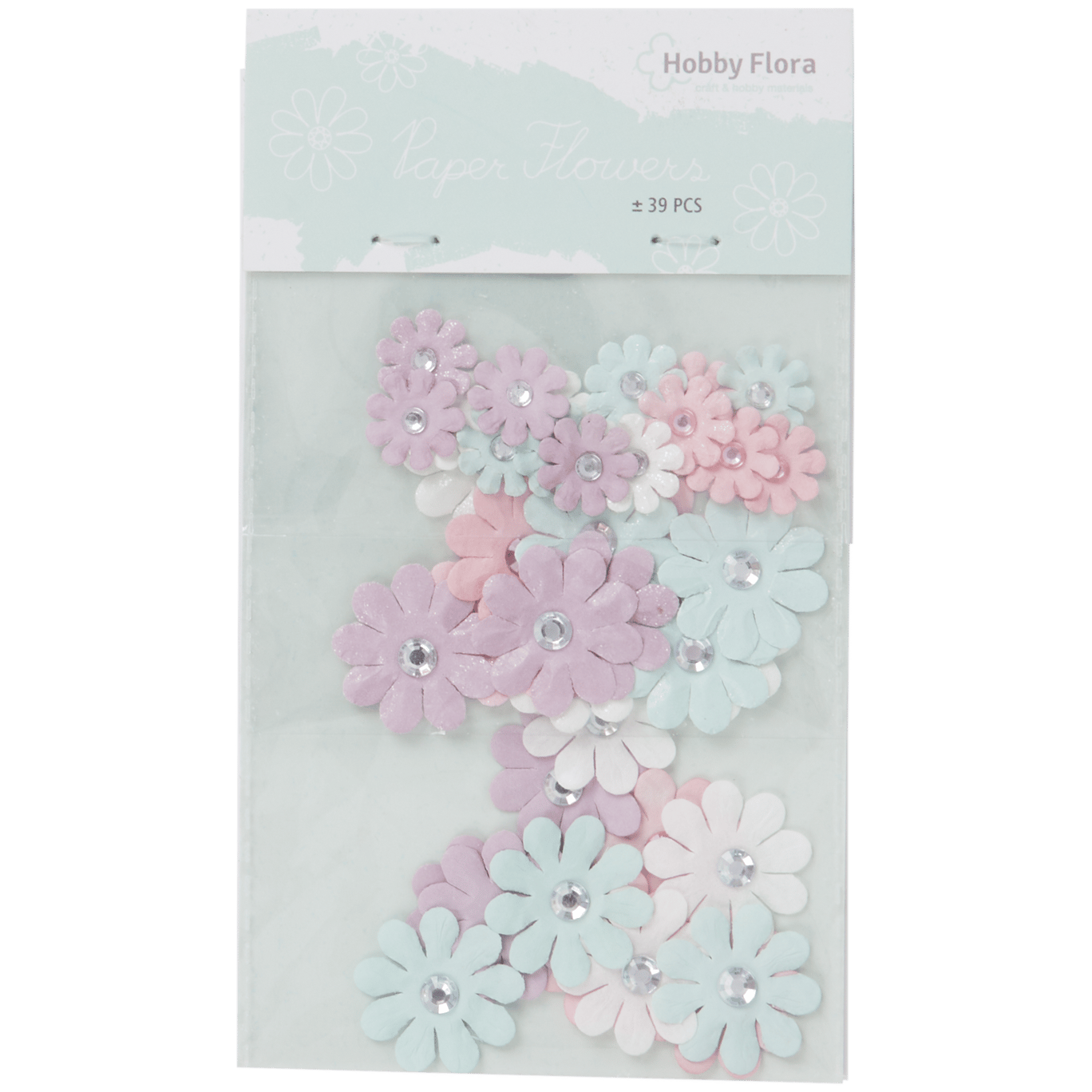 Fleurs en papier Hobby Flora