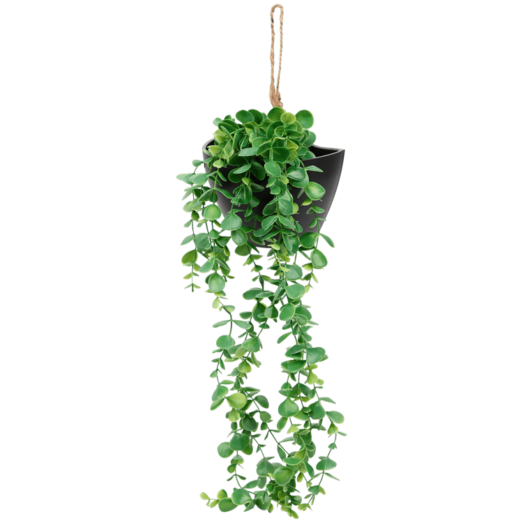 Planta artificial colgante