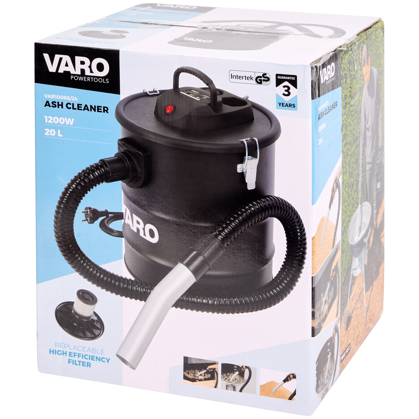 Aspirateur à cendres Varo