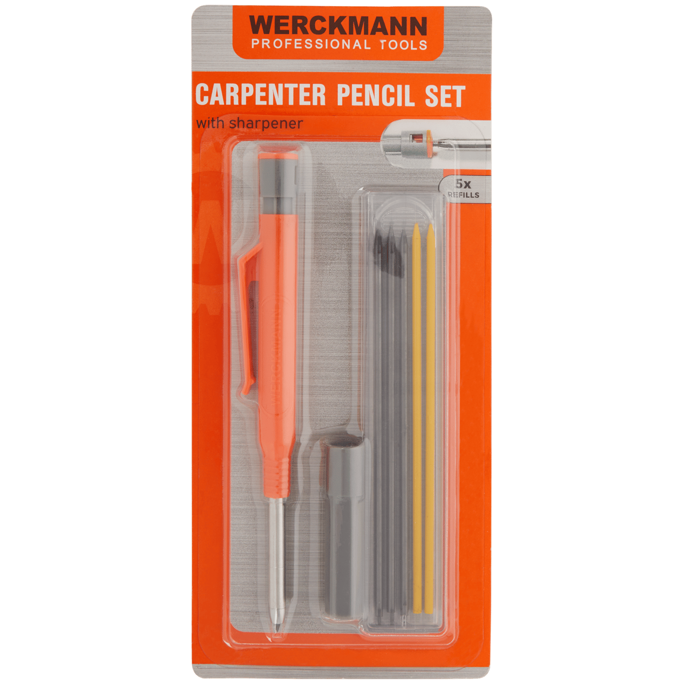 Ołówek stolarski z wkładem Werckmann