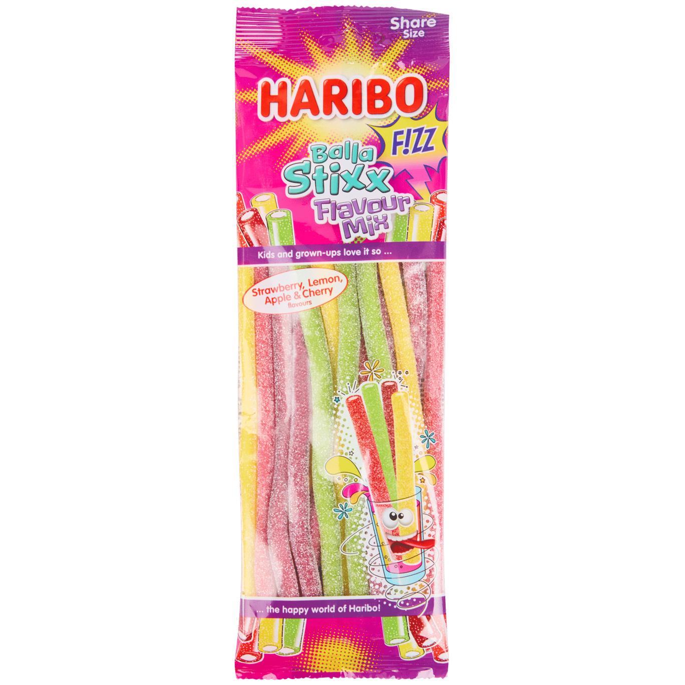 Haribo Balla Stixx F!zz Flavour Mix