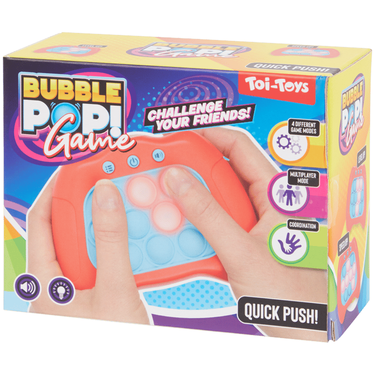 Reakční hra Bubble Pop