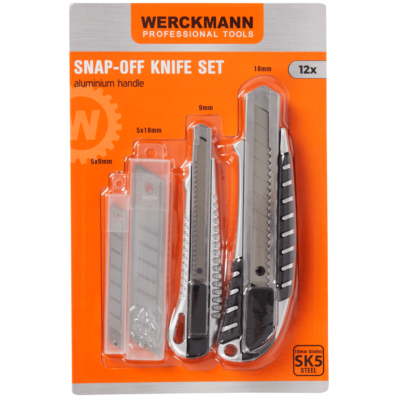 Sada odlamovacích nožov Werckmann