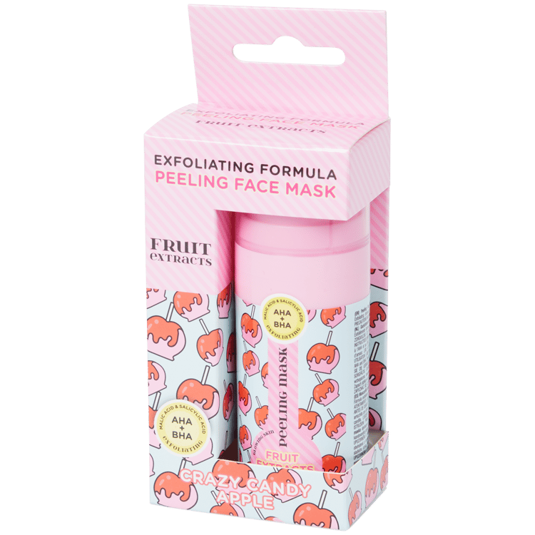 Máscara facial exfoliante Extratos de frutos