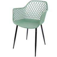 Chaise de jardin en plastique