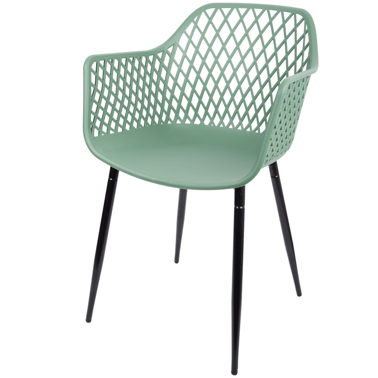 Chaise coquille en plastique