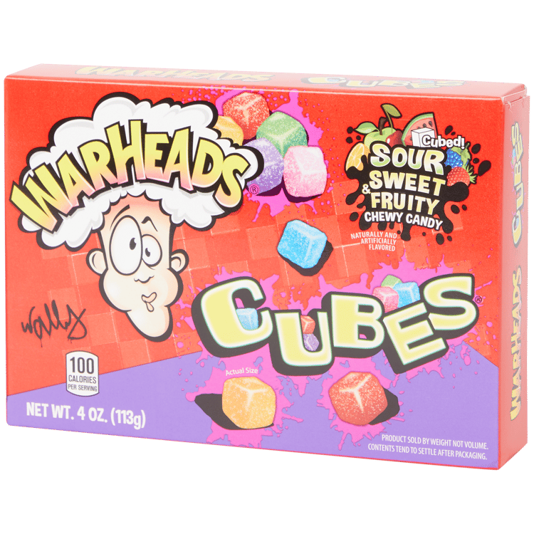 Słodko-kwaśne cukierki do żucia Warheads