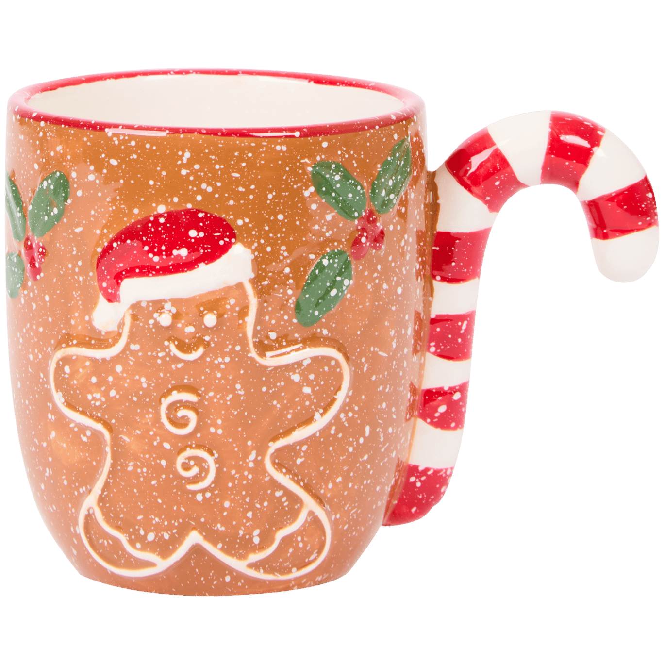 Becher mit Weihnachtsmotiv