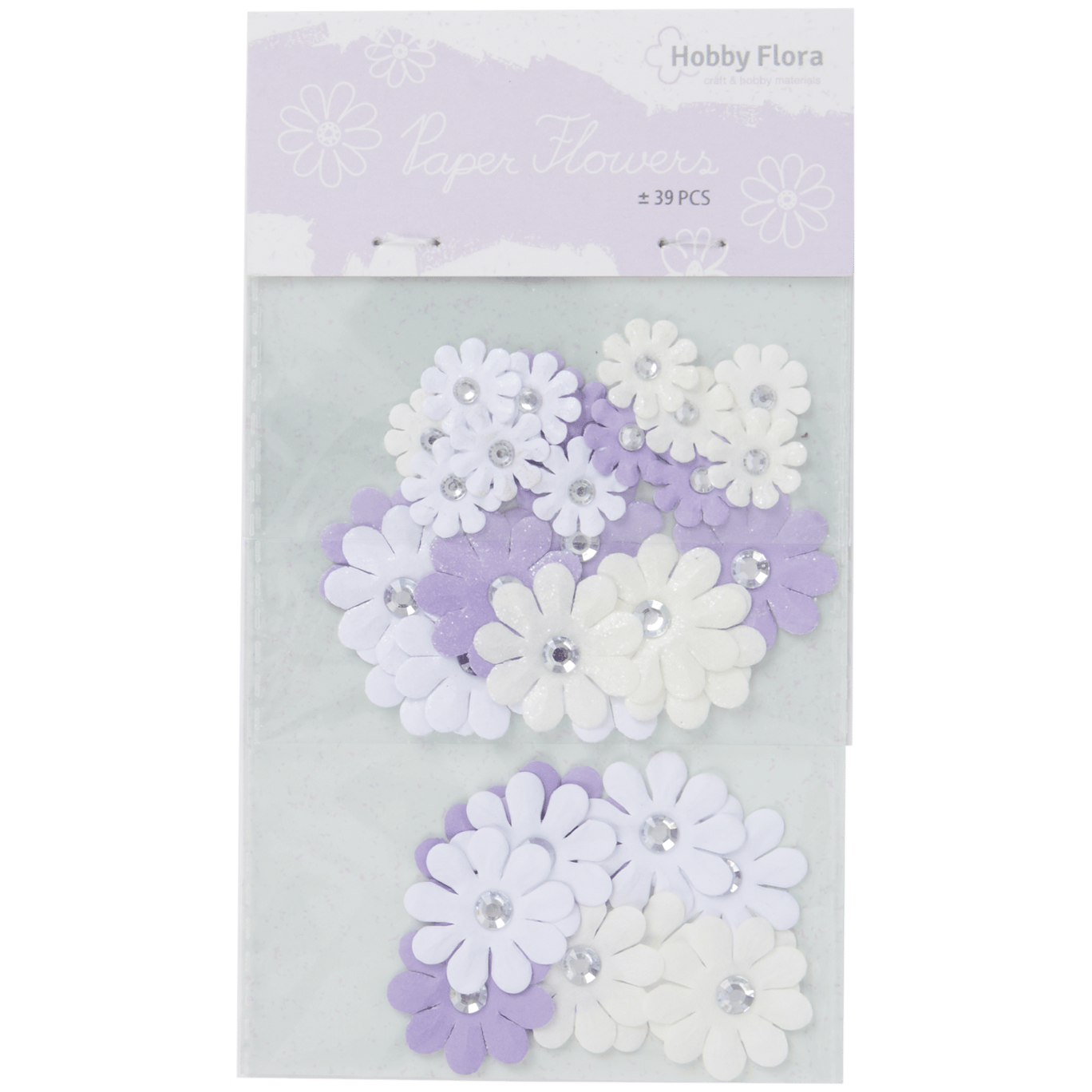 Fleurs en papier Hobby Flora