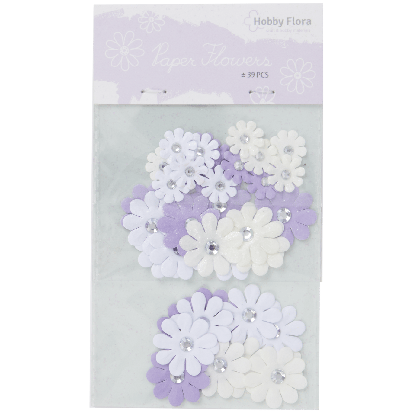 Hobby Flora papieren bloemen