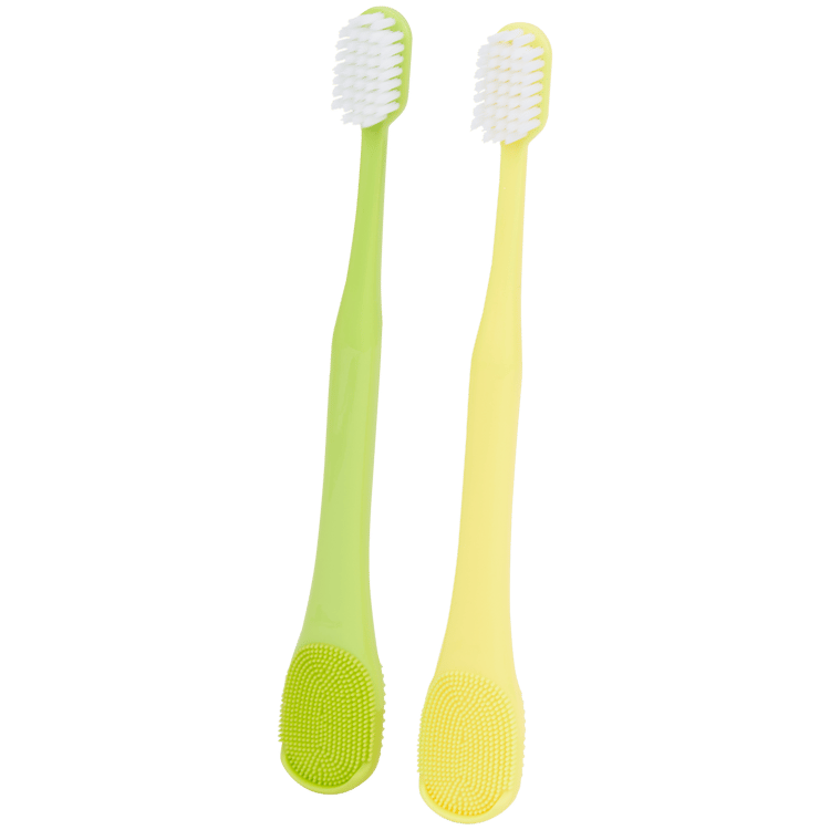 Cepillos de dientes con limpiador lingual OptiSmile