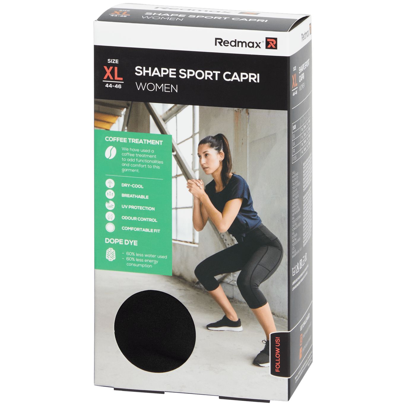 Redmax shaping capri sportlegging