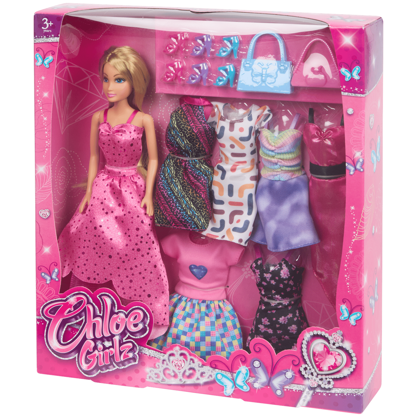 Conjunto de bonecas de brincar Chloe Girlz