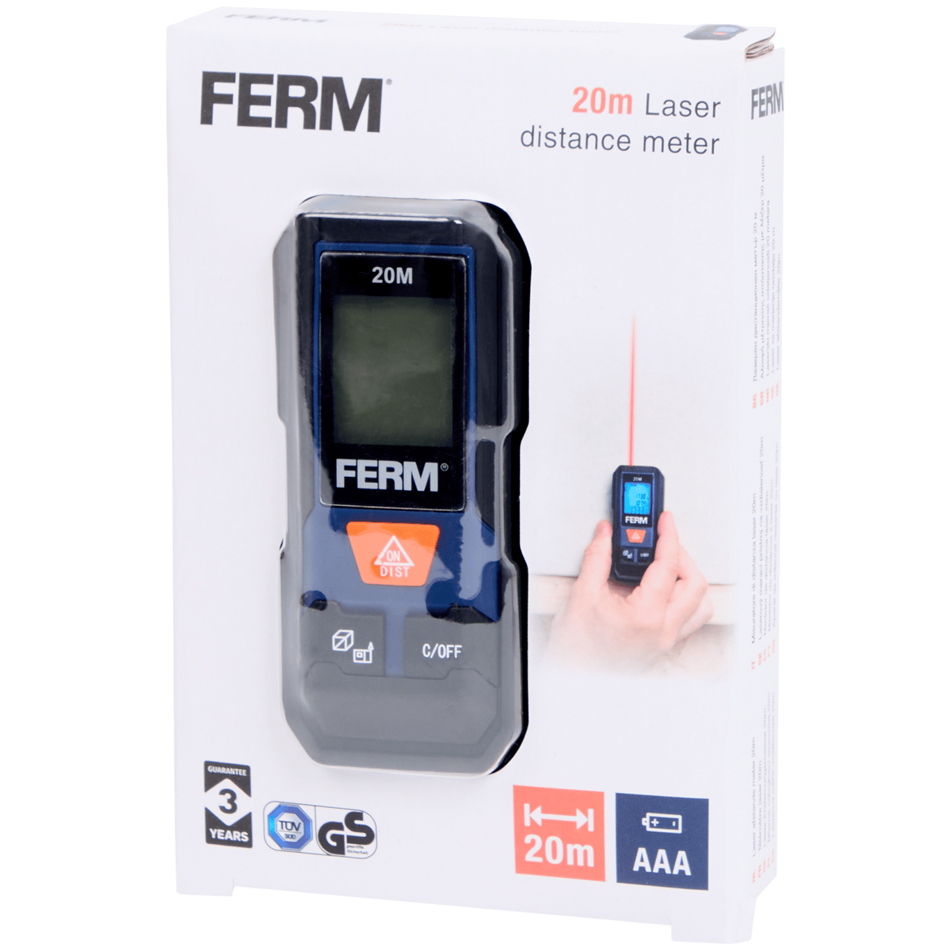 Dispositivo de medição a laser FERM