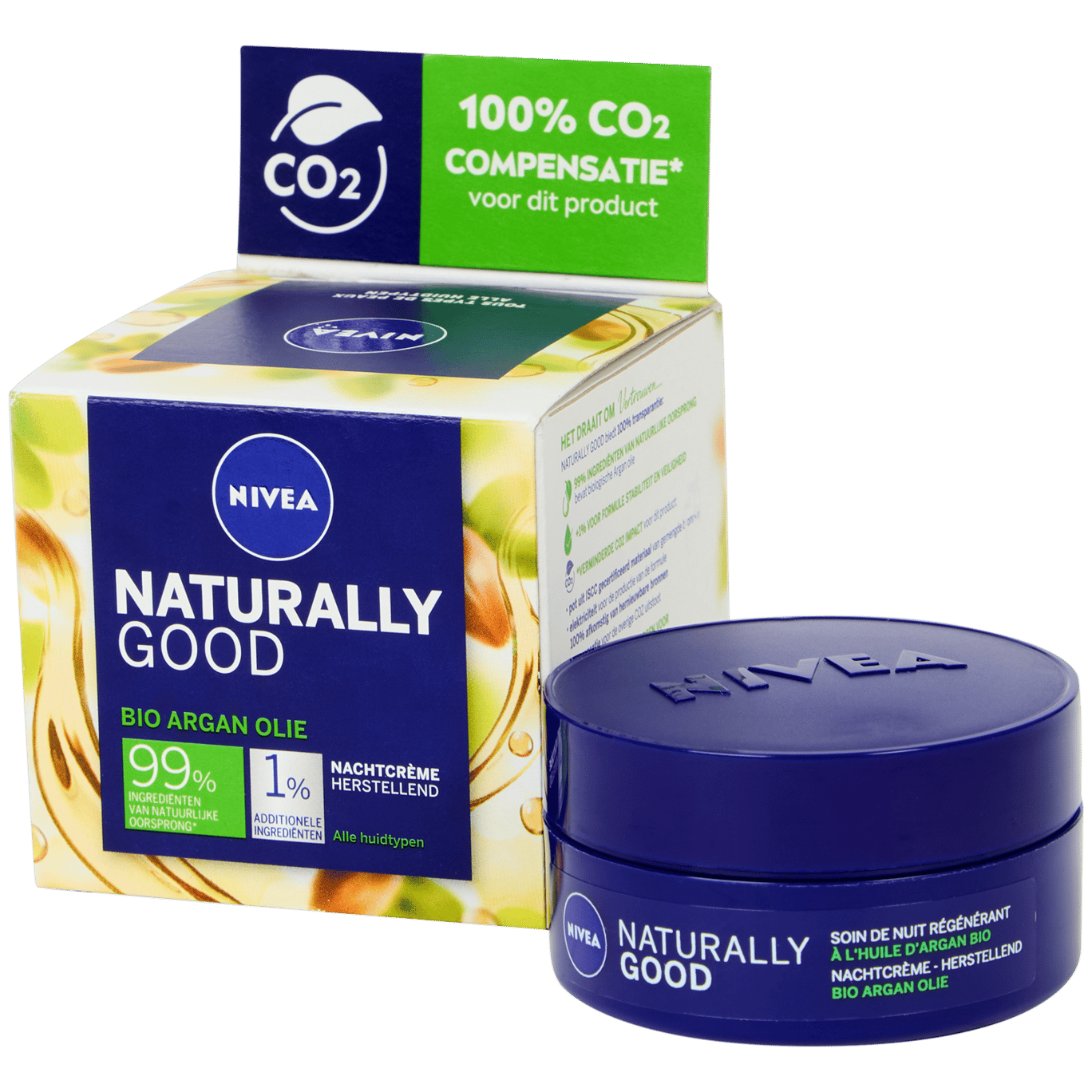 Nivea Naturally Good nachtcrème