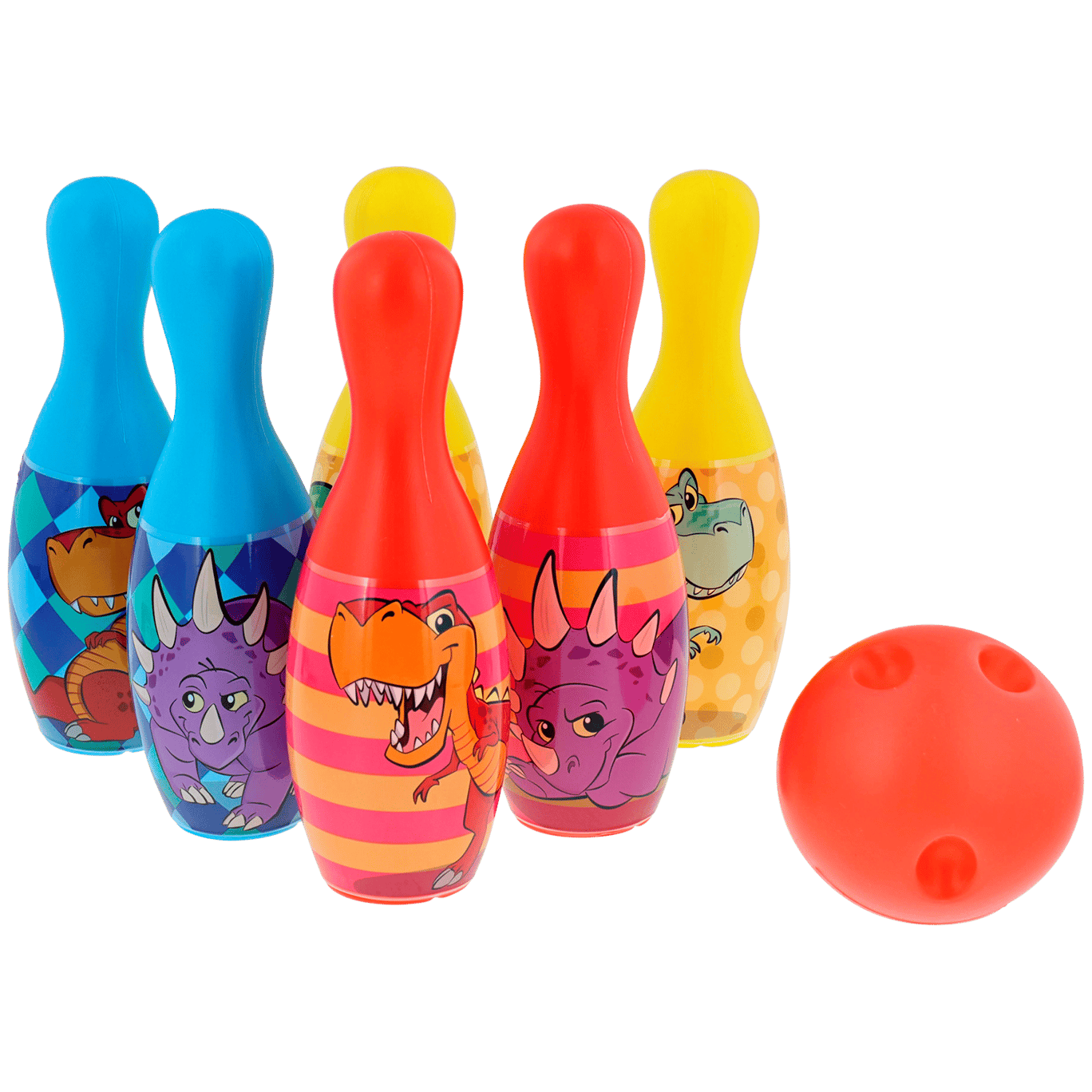 Bowling Set Bowlingset Kegelset Kegelspiel Spielzeug für Kinder ab 3 Jahren 