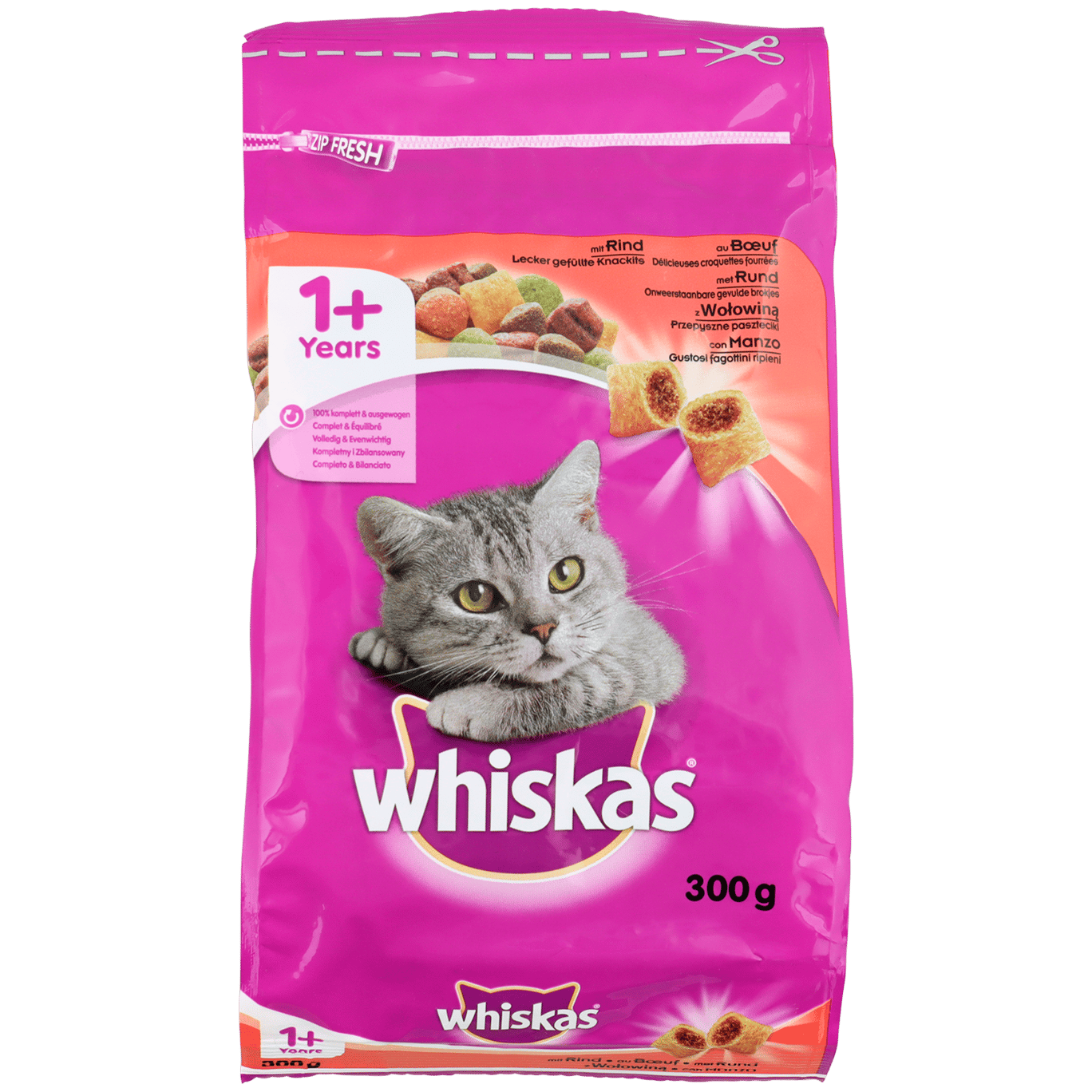 Ração seca para gatos Whiskas