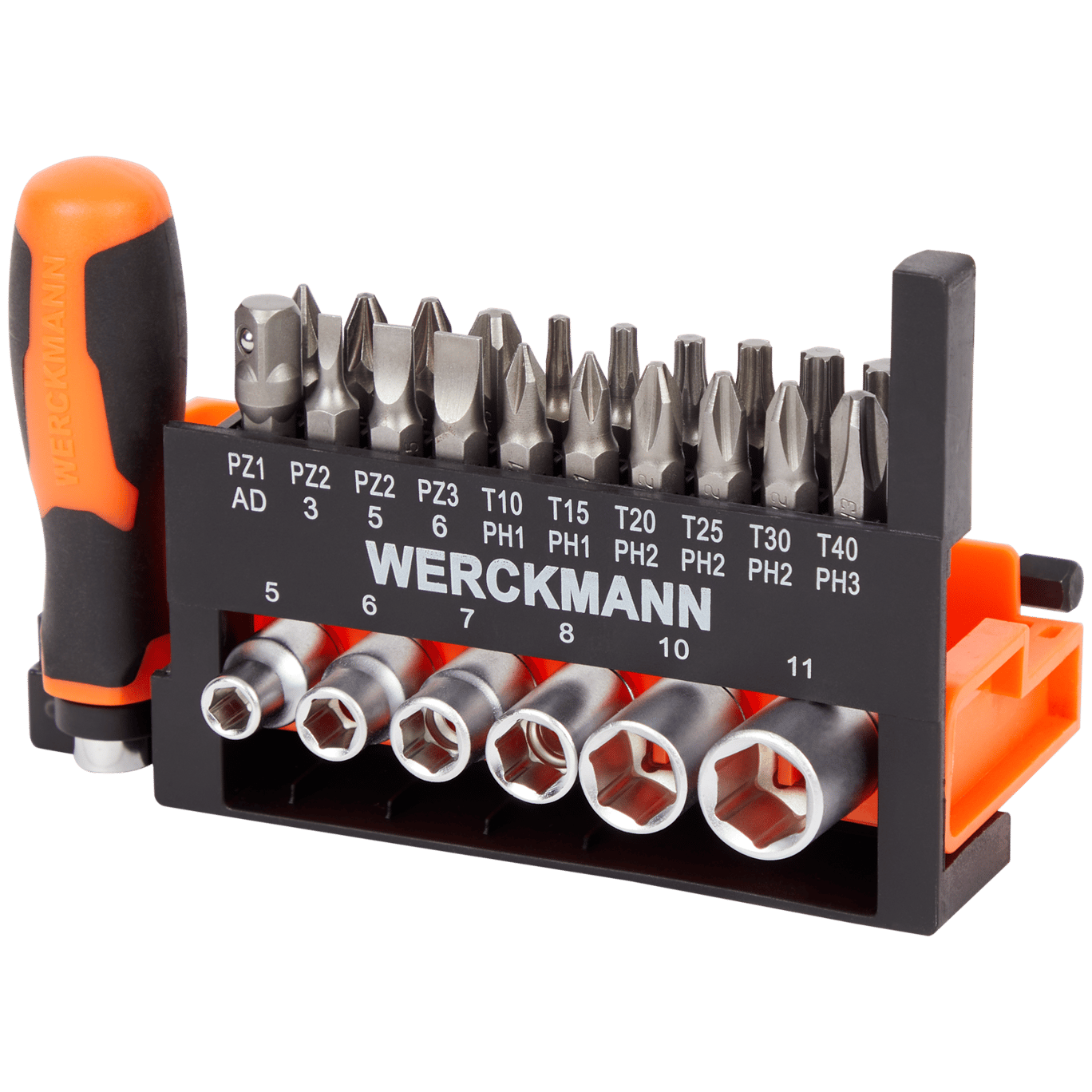 Werckmann bit- en doppenset