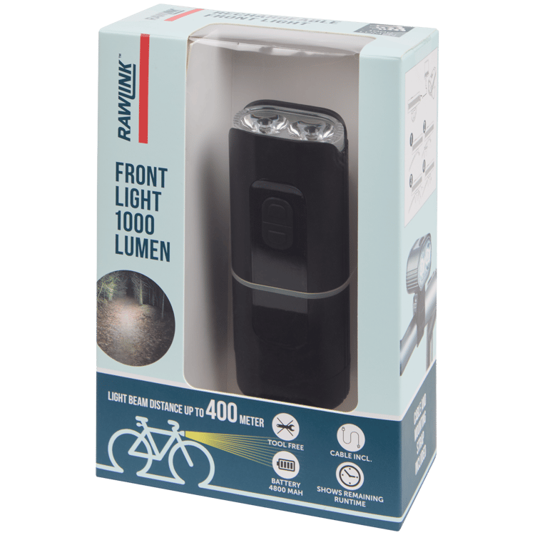 Éclairage de vélo rechargeable Rawlink