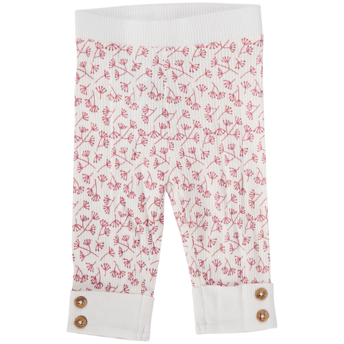 Legginsy niemowlęce z prążkami