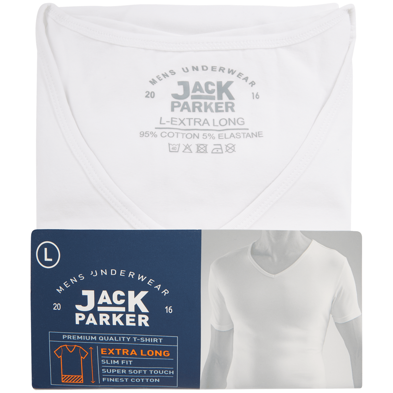 Camiseta extralarga Jack Parker