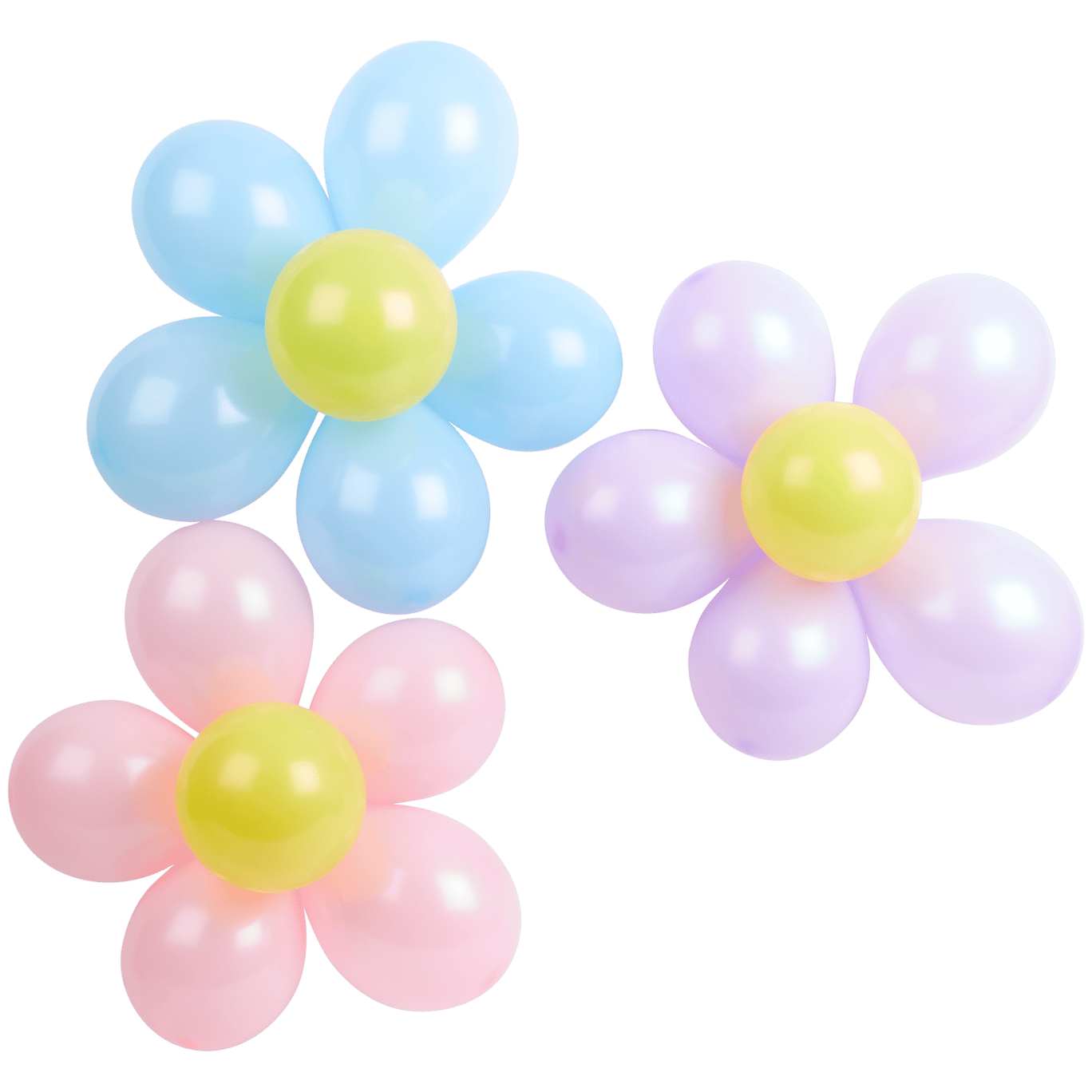 Balões de flores Avec