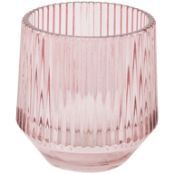 Teelichthalter aus Glas