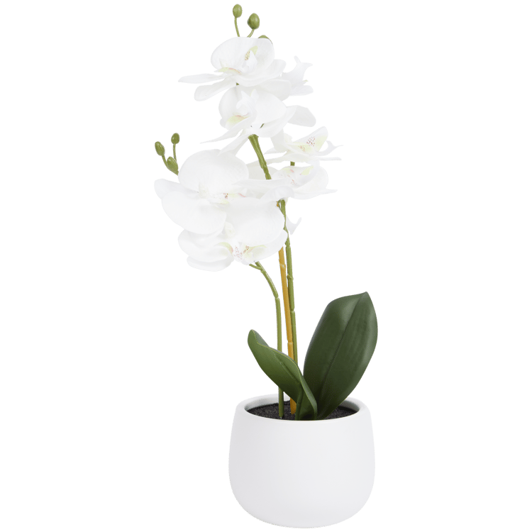 Orquídea artificial em vaso Excellent Flowers