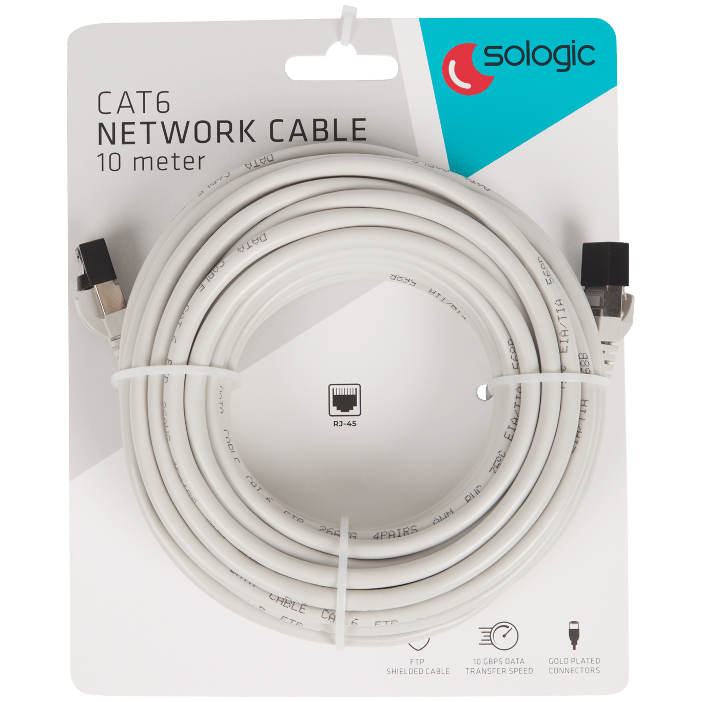 Kabel sieciowy FTP Sologic Cat 6 LAN