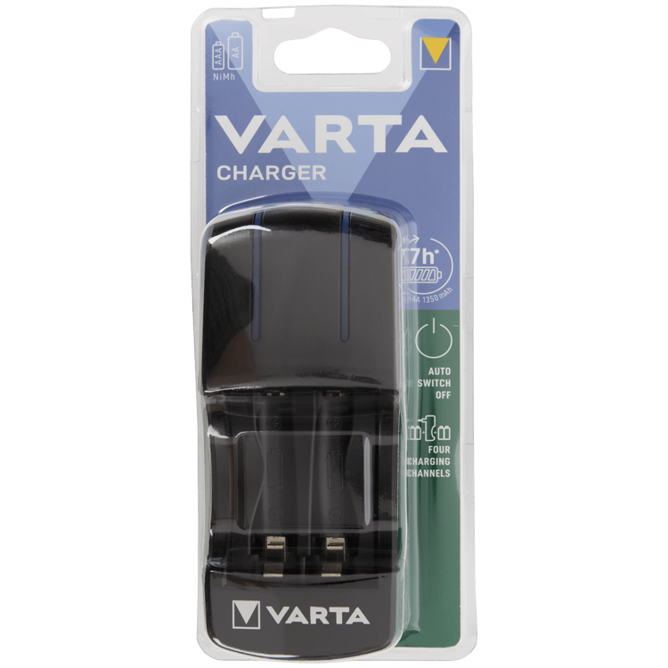 Caricatore per batterie ricaricabili Varta