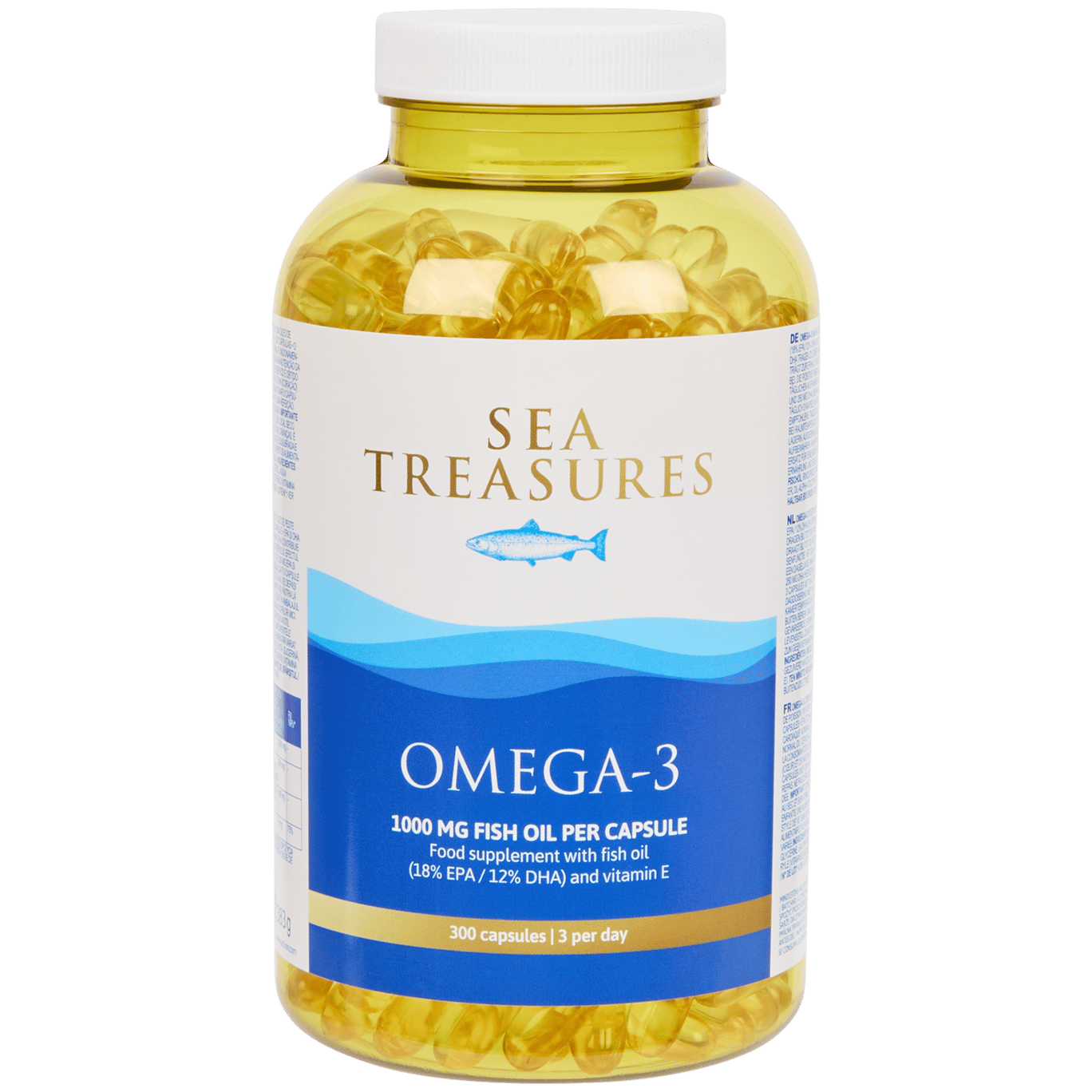 Kapsułki z olejem rybnym omega-3 1000 mg