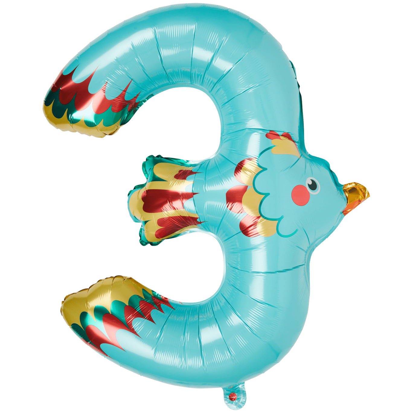 Nafukovací balónek číslo ve tvaru zvířátka