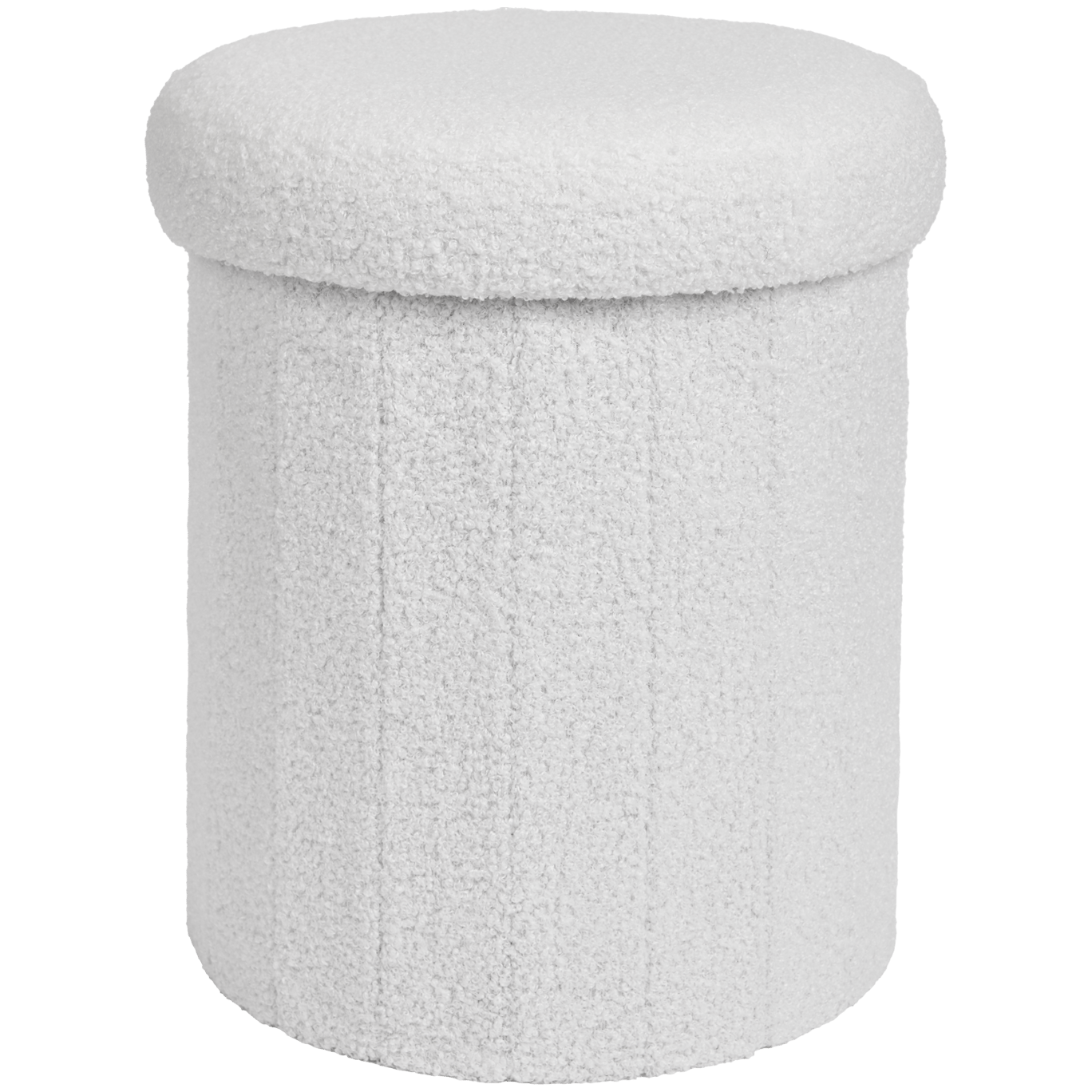 Pouf de rangement pliable