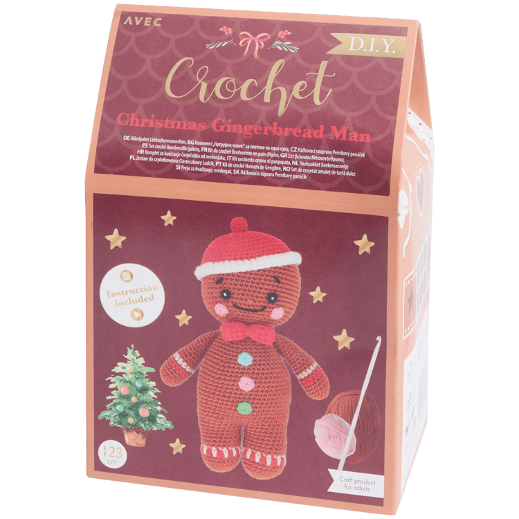 Kit de crochet figurine de Noël Avec