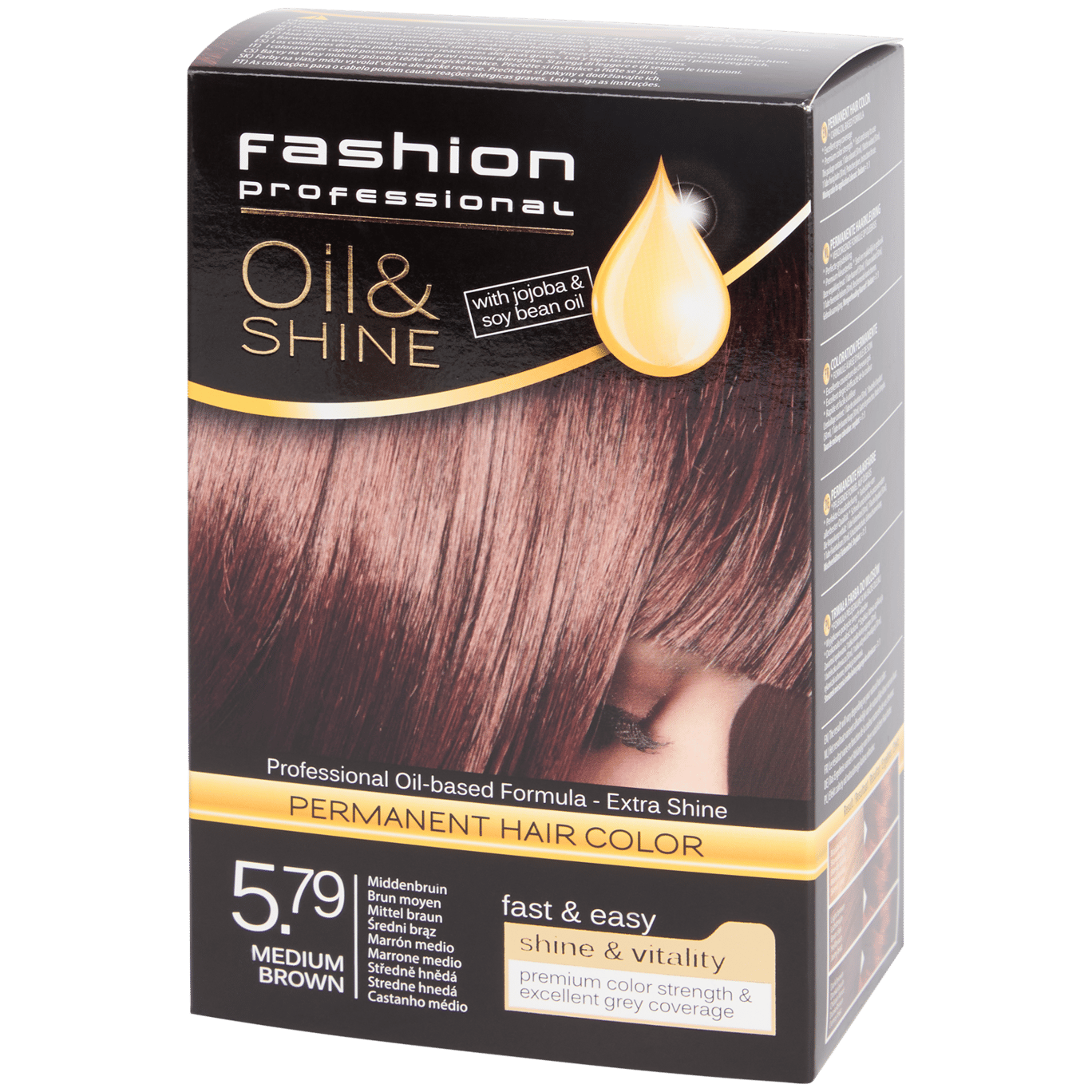 Tinta per capelli Fashion Professional Oil & Shine