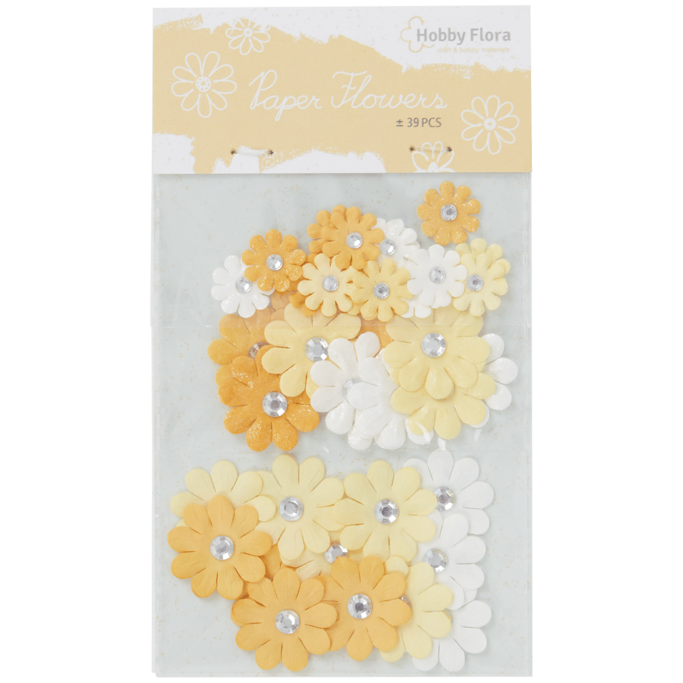 Fleurs en papier Hobby Flora