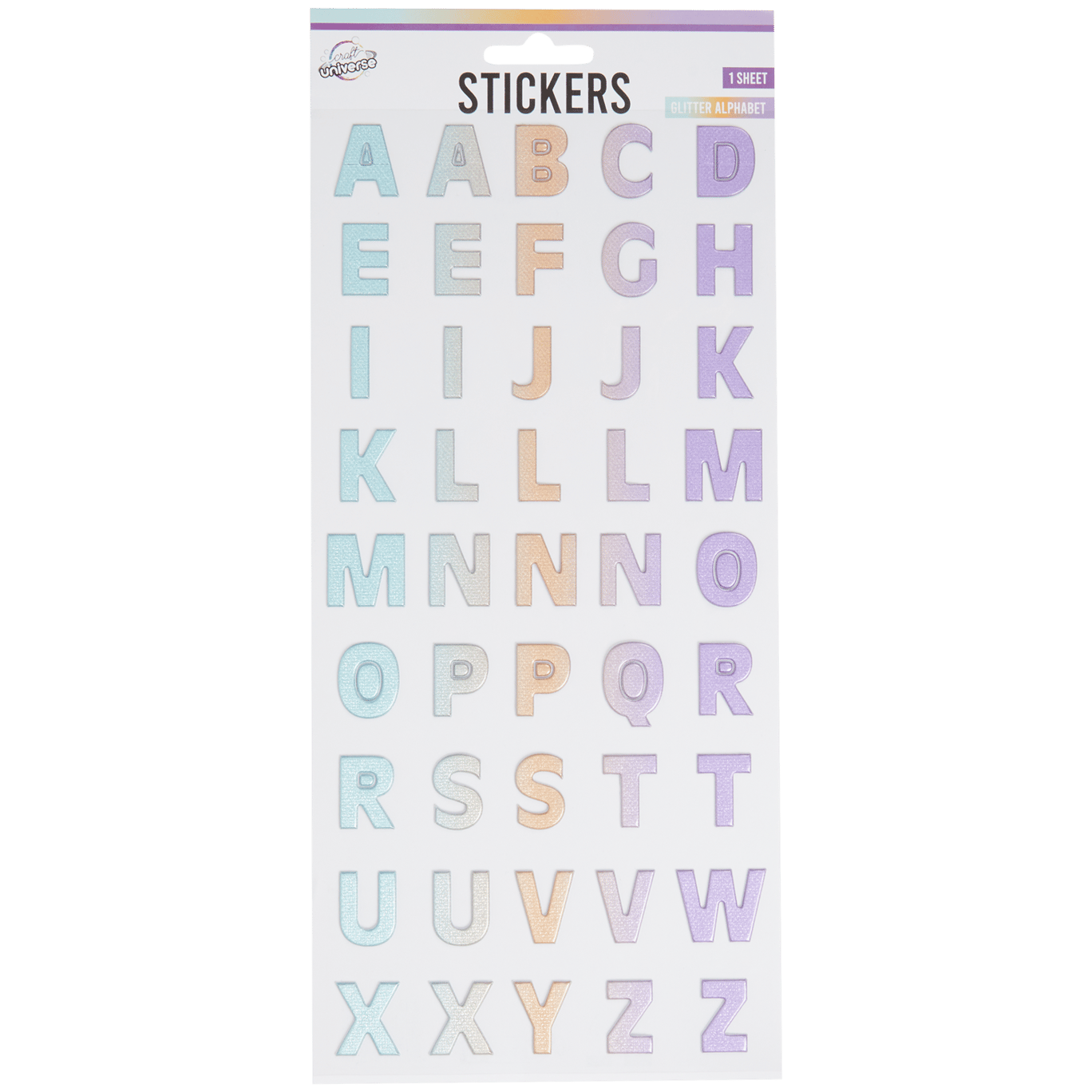 Autocollants alphabet