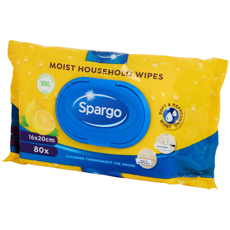 Toallitas húmedas para el hogar Spargo