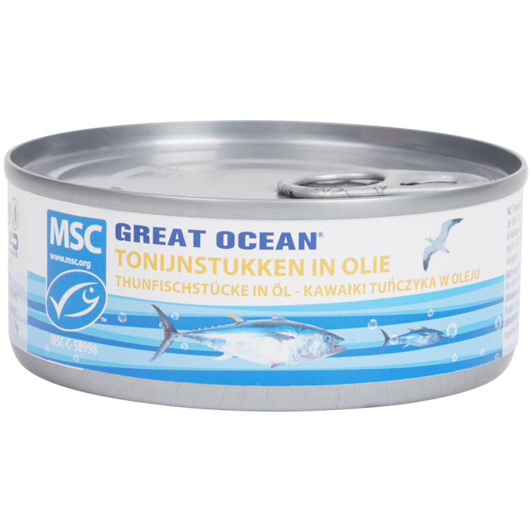 Great Ocean tonijn in zonnebloemolie