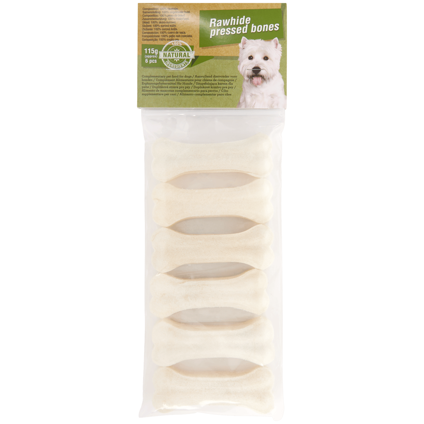 SNACK PER CANI SCARPINA PELLE DI BOVINO 1 PZ - 13 CM. - Savarese Carmine